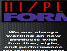 Tablet Screenshot of hiperform.com